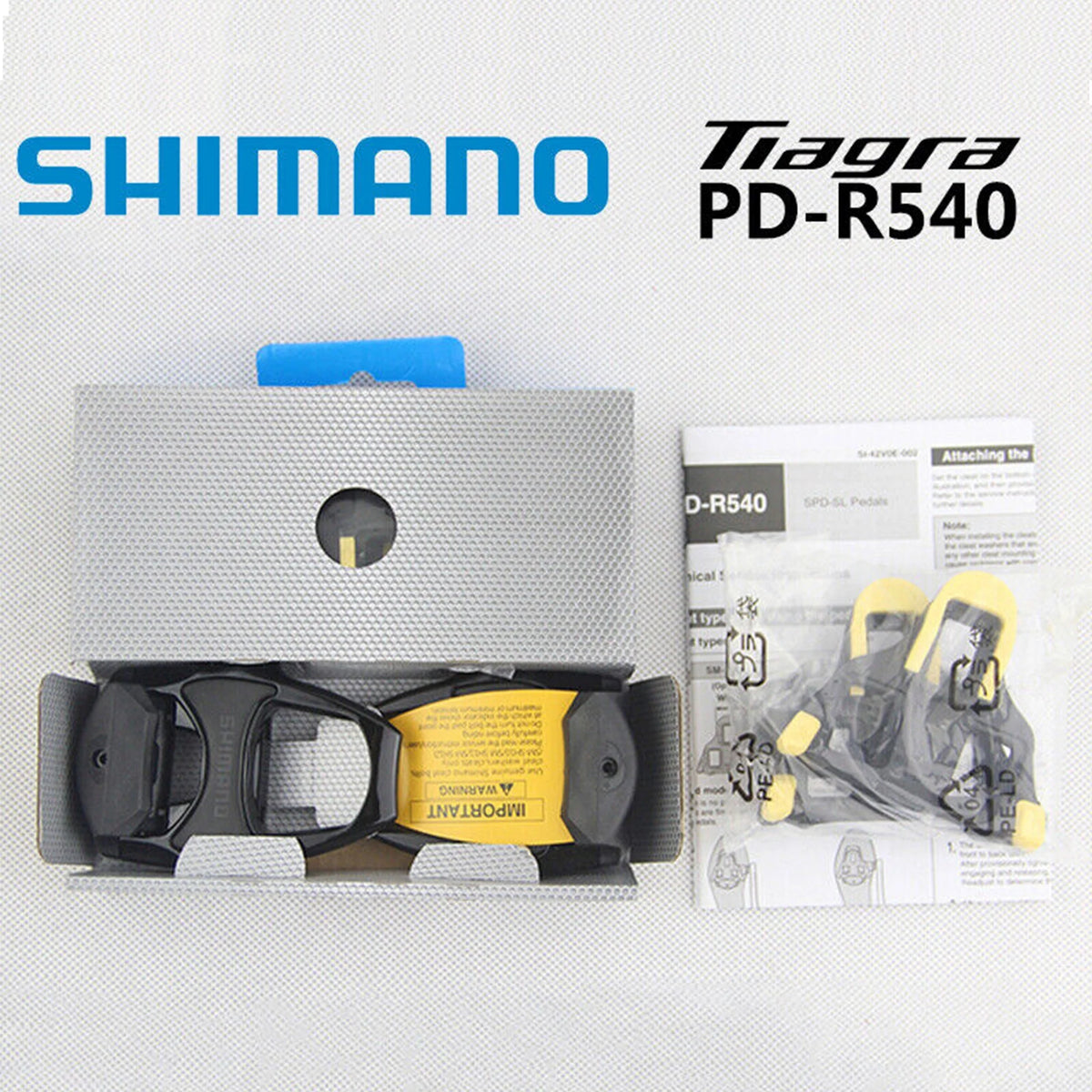 Carbon Pedal with SH11 SPD-SL Cleats G985