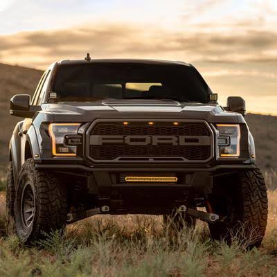 20x22 Off-Road LED Light Bar Black Amber Halo E169