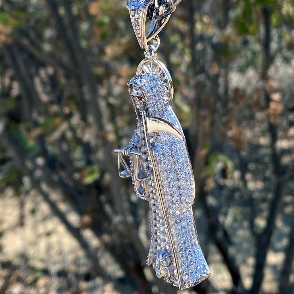 Stainless Steel Franco Chain Necklace 36" W7813