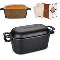3.6QT Pre-Seasoned Cast Iron Dutch Oven with Lid C59654