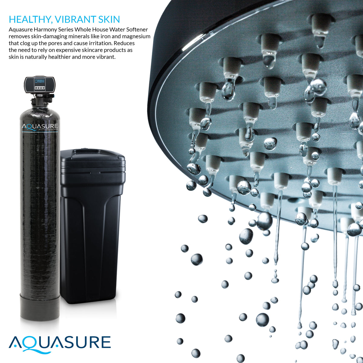 Whole House Water Softener Reverse Osmosis Drinking Water Filter Bundle 32,000 Grains S4092