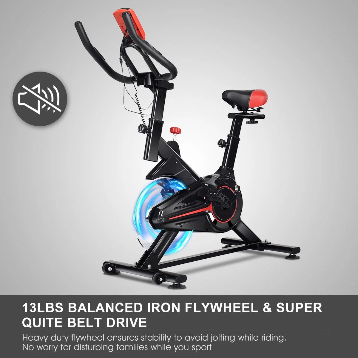 Indoor Cycling Bike with LCD Display K54966