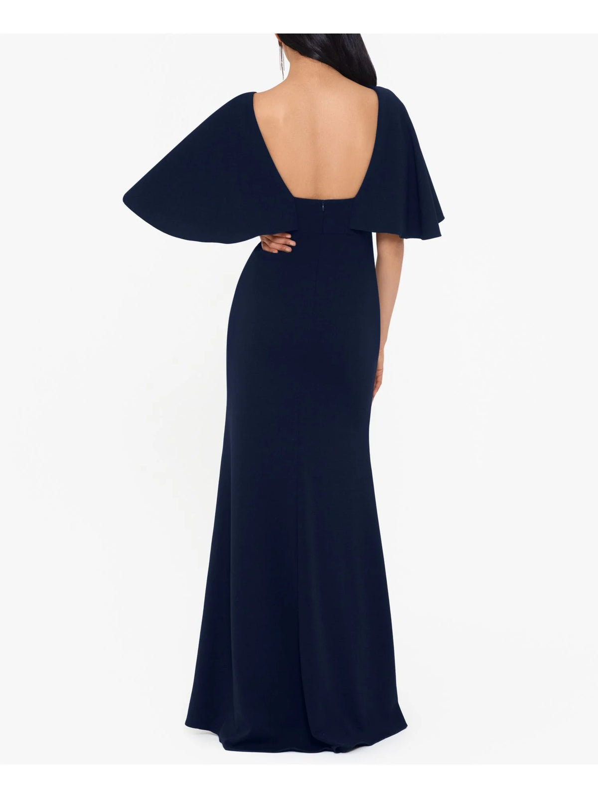 Navy Sheath Dress Petites 6P R40771