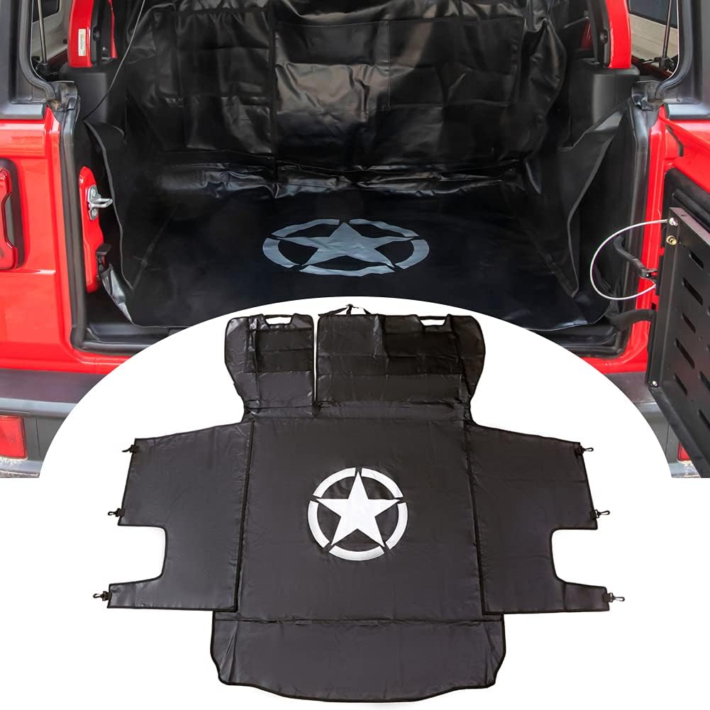 Waterproof Oxford Dog Trunk Cargo Liner for Jeep Wrangler JK JL 4-Door G40614