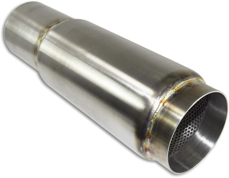 3” X 8" Stainless Extended Exit Bullet Race Muffler K577686