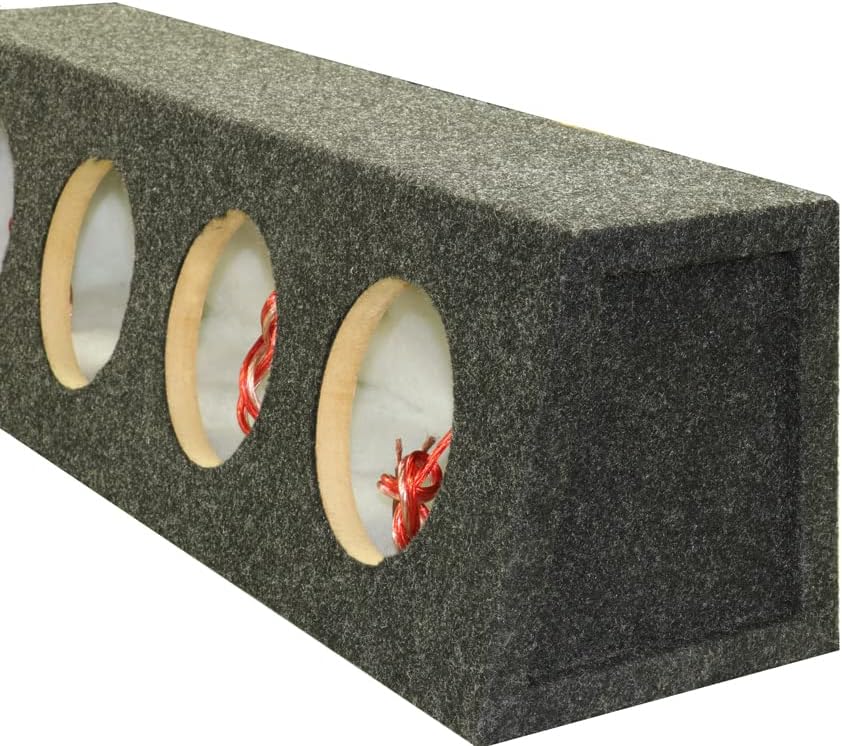 6.5" Speaker Enclosures, Set of 2 (Black) H817103
