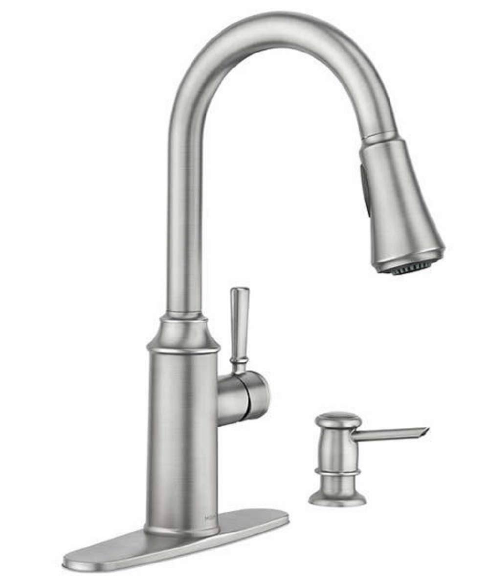 Spot Resist Pulldown Spray Kitchen Faucet B3528