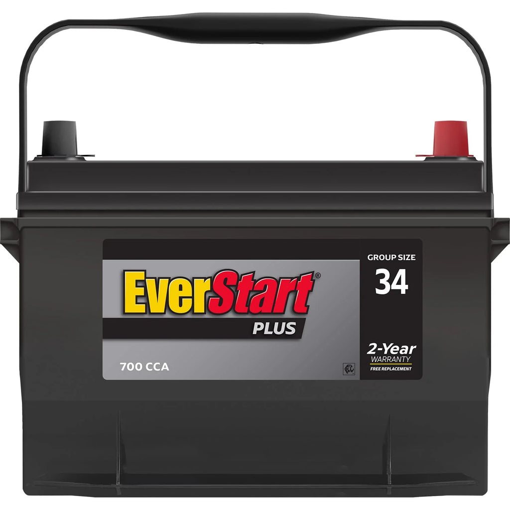 Lead Acid Automotive Battery Group Size 34 12 Volt 700 CCA A848261