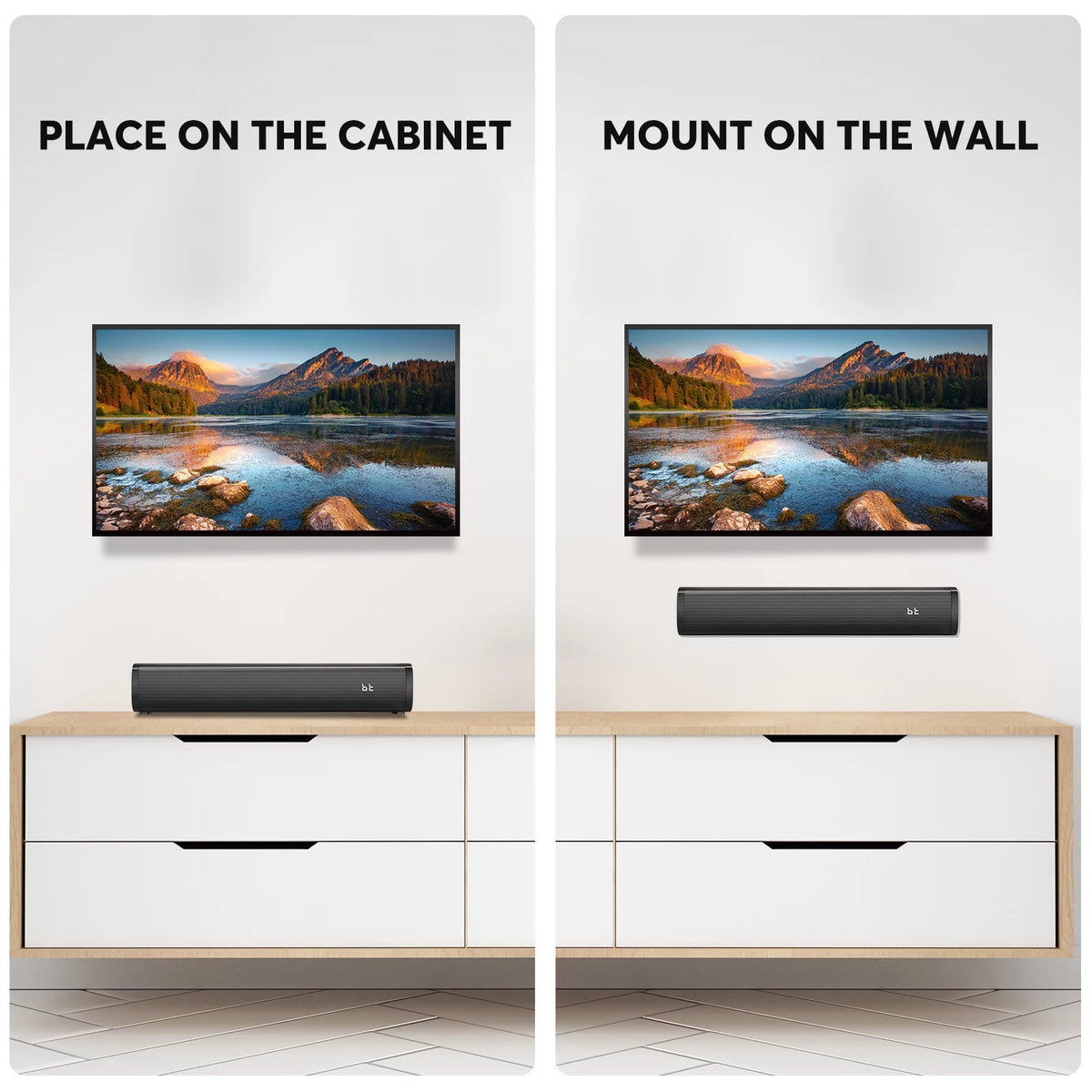2.1CH Sound Bar with Built-in Subwoofer N1879