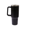 40 oz Insulated Reusable Stainless Steel Tumbler with Handle and Straw Lid N65637