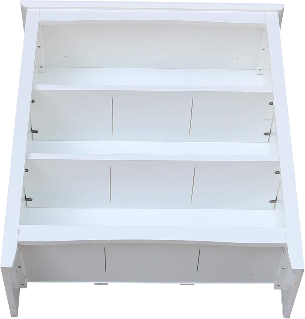 White Bookcase Z410737