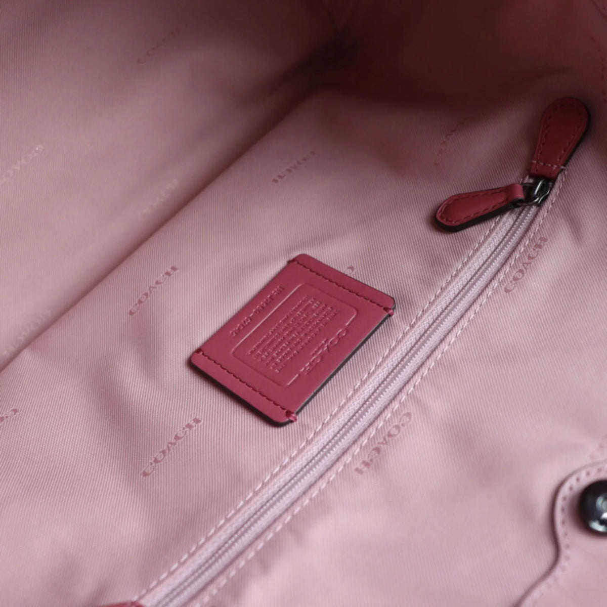 Pink Leather 2WAY Shoulder Bag G6534