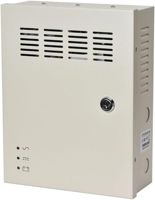 18 Channel 12V 10Amp DC Metal Boxed Cabinet Regulated UPS Power Supply Unit D535738