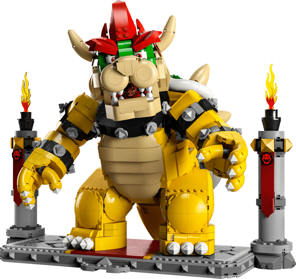 Posable Collectible Figure with Battle Platform B9856