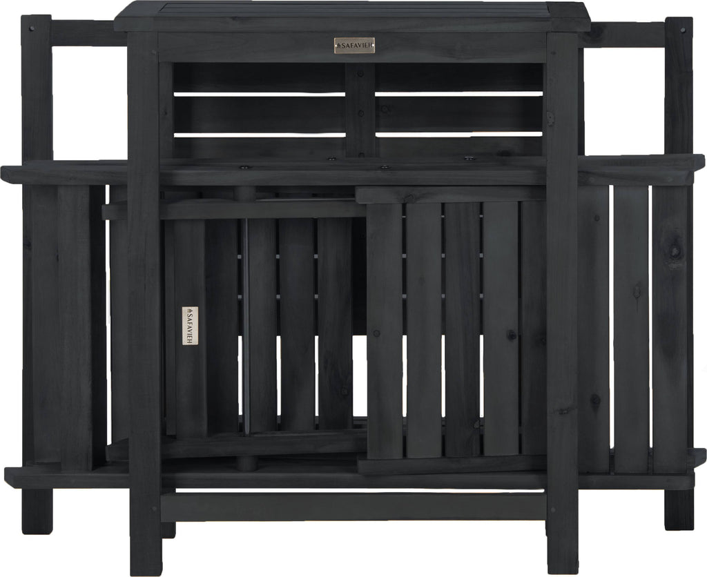 Dark Slate Grey Bistro Set O8857