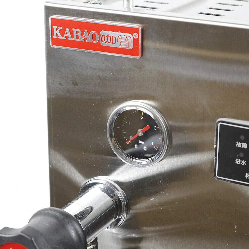 Commercial Milk Frother Electric Water Boiling Steam Machine LCD Display M366
