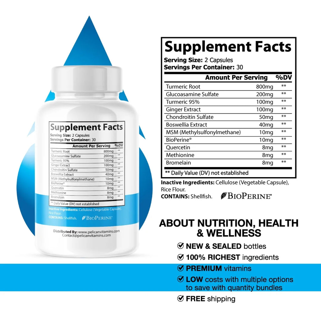 Nerve Support 2 Bottles 120 Capsules T9321