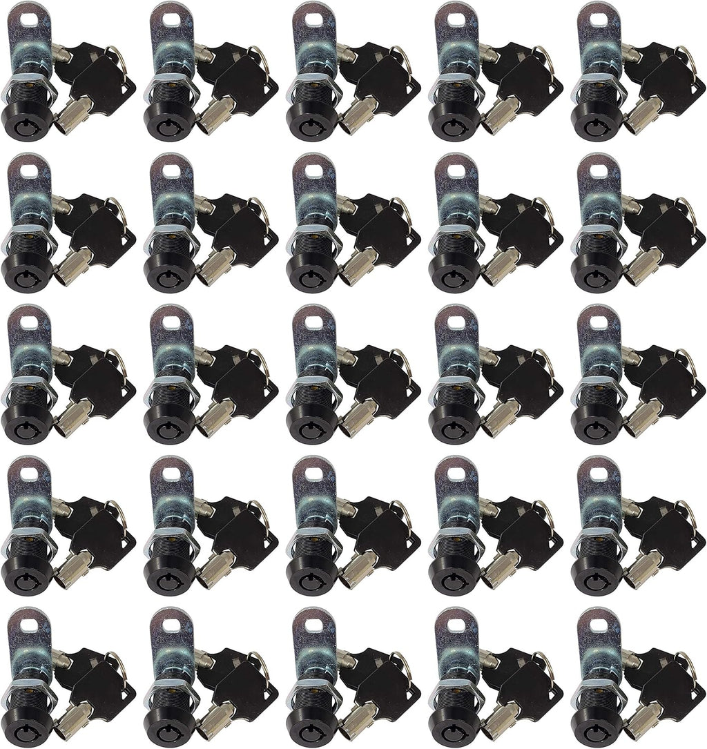 5/8” Tubular Cam Lock Chrome Pack of 5 Q72649