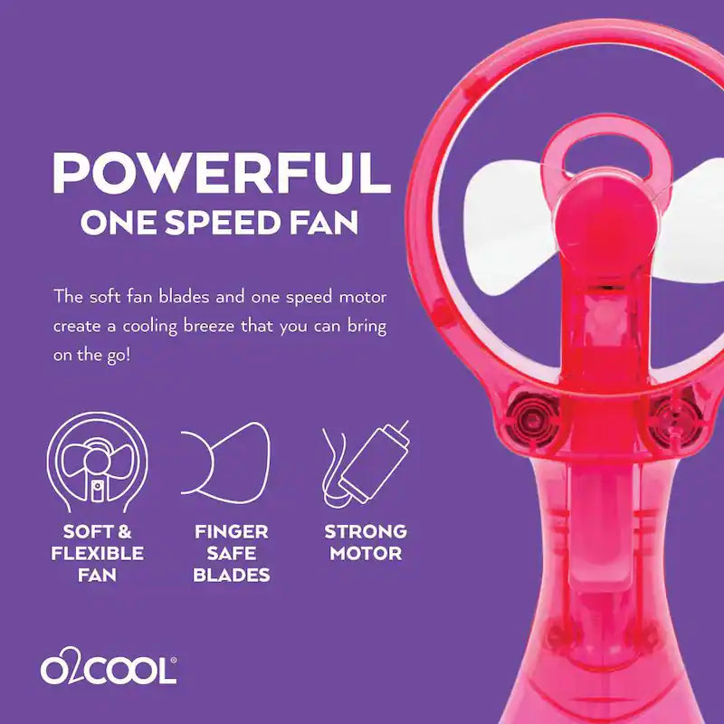 3.07 in. Water Misting Personal Fan H25475