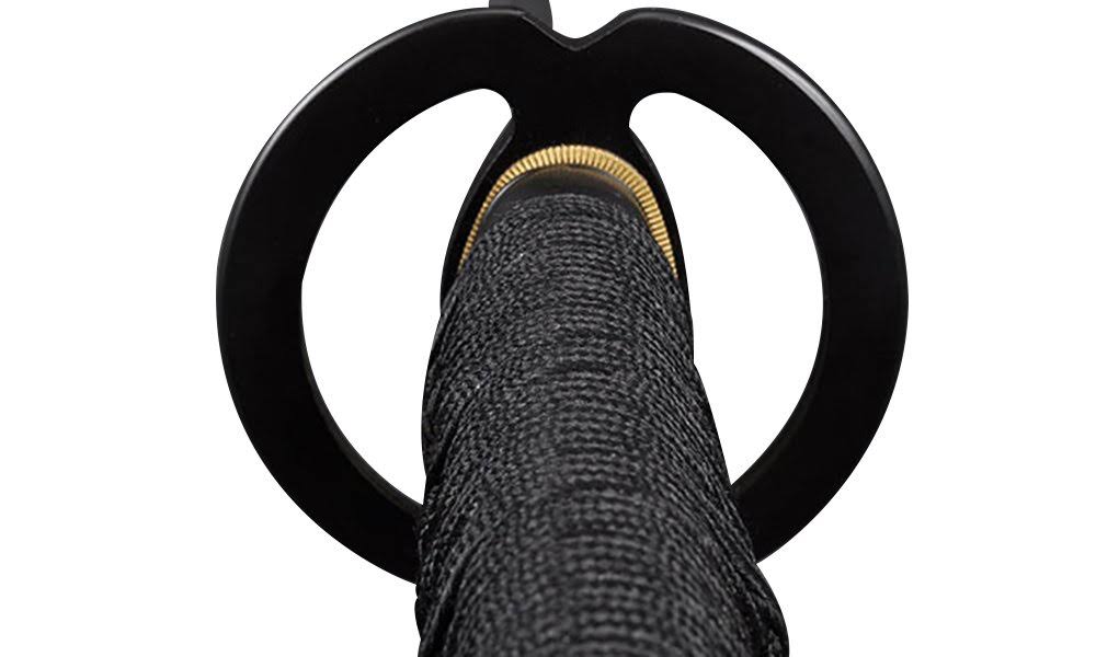 Black 1095 Carbon Steel Samurai Katana Sword I69342