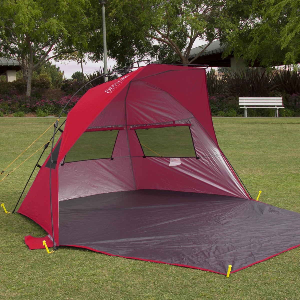 Red Quick Cabana Tent Q47536