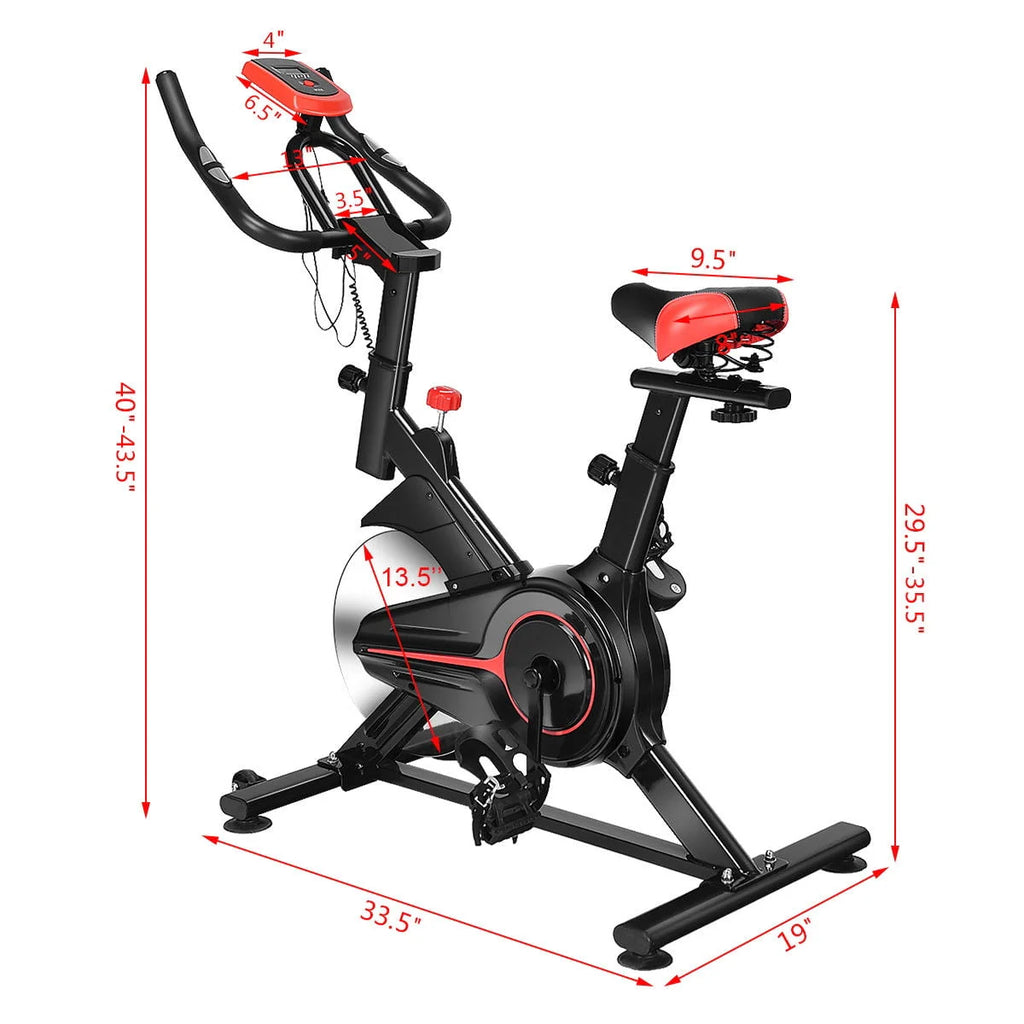 Indoor Cycling Bike with LCD Display K54966
