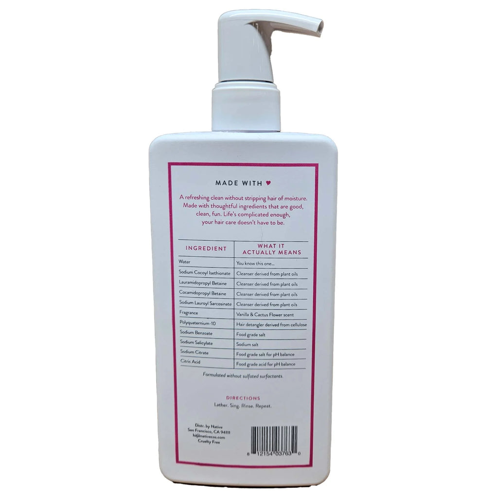 Vanilla & Cactus Flower Hair Care U592717