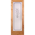 36 in. x 80 in. Unfinished Knotty Alder Interior Door Slab A271