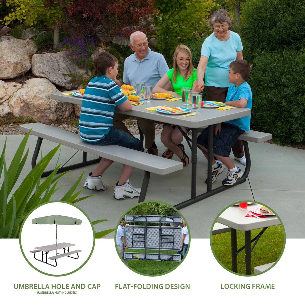6 Foot Folding Picnic Table G67485