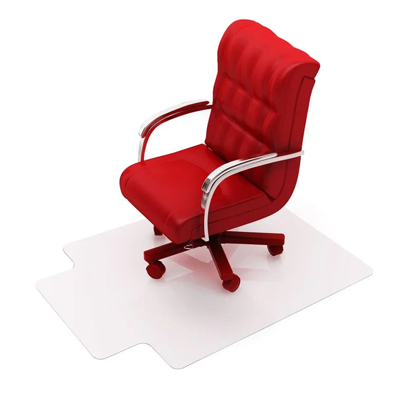 Polymer Lipped Chair Mat for Carpets up to 3/8" - 48" x 51" I6542