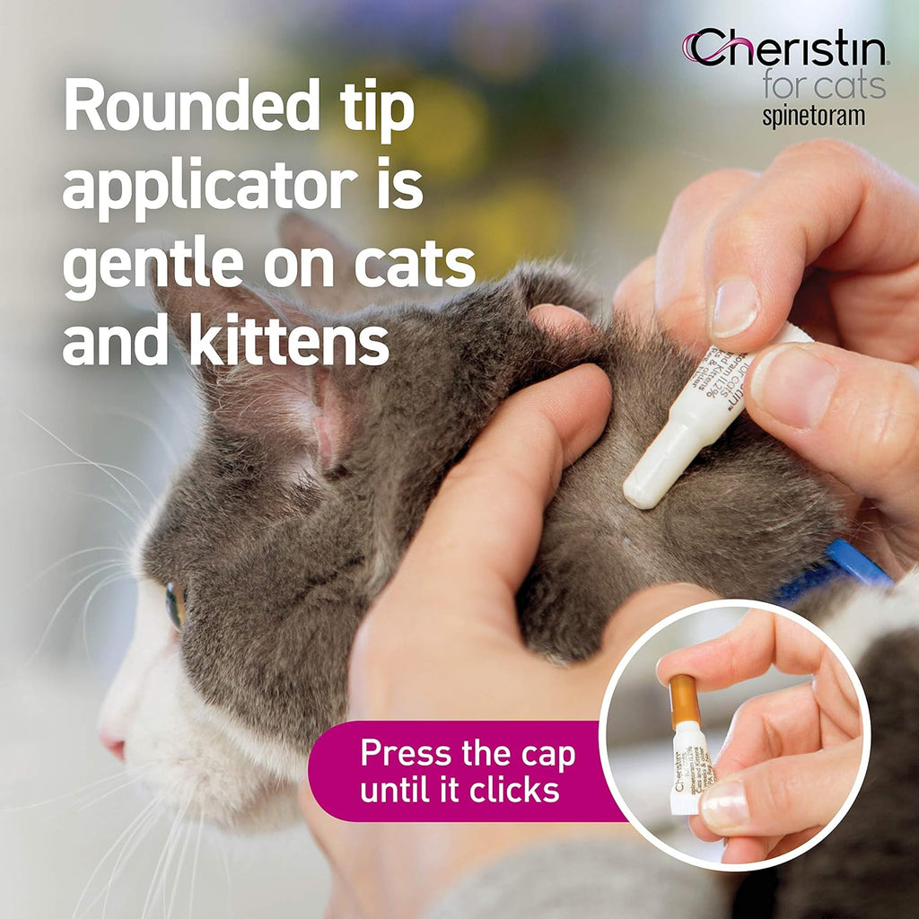 6 doses Topical Flea Prevention for Cats G864