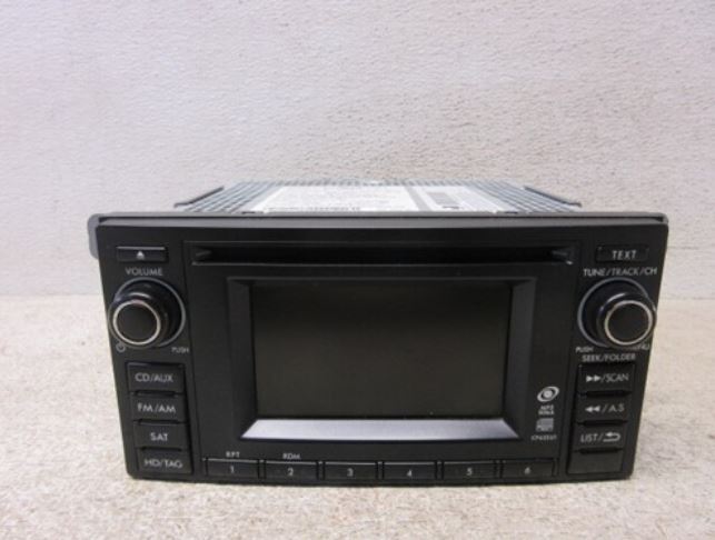 11 2011 Subaru Forester AM FM CD HD Radio Receiver T8123