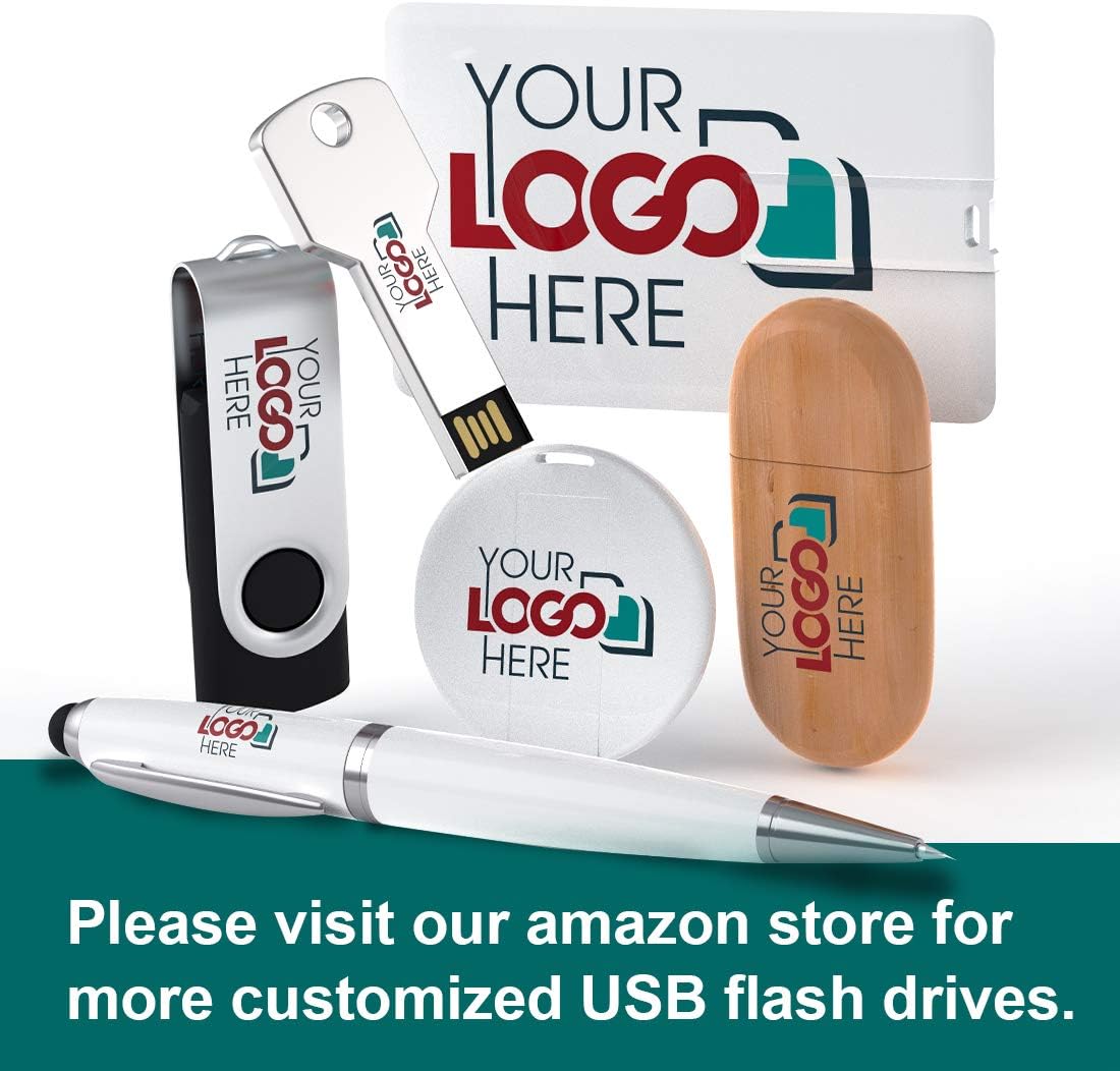 Custom Wood USB Flash Drive 8GB 100 Pack R801