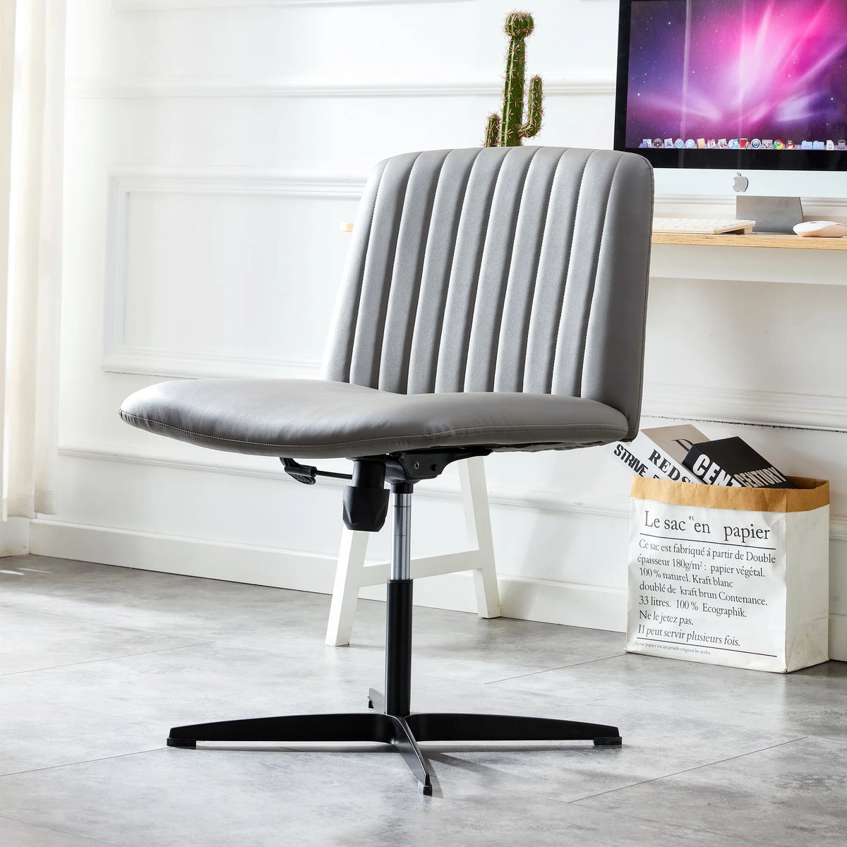 Swivel Office Chair with PU A48956