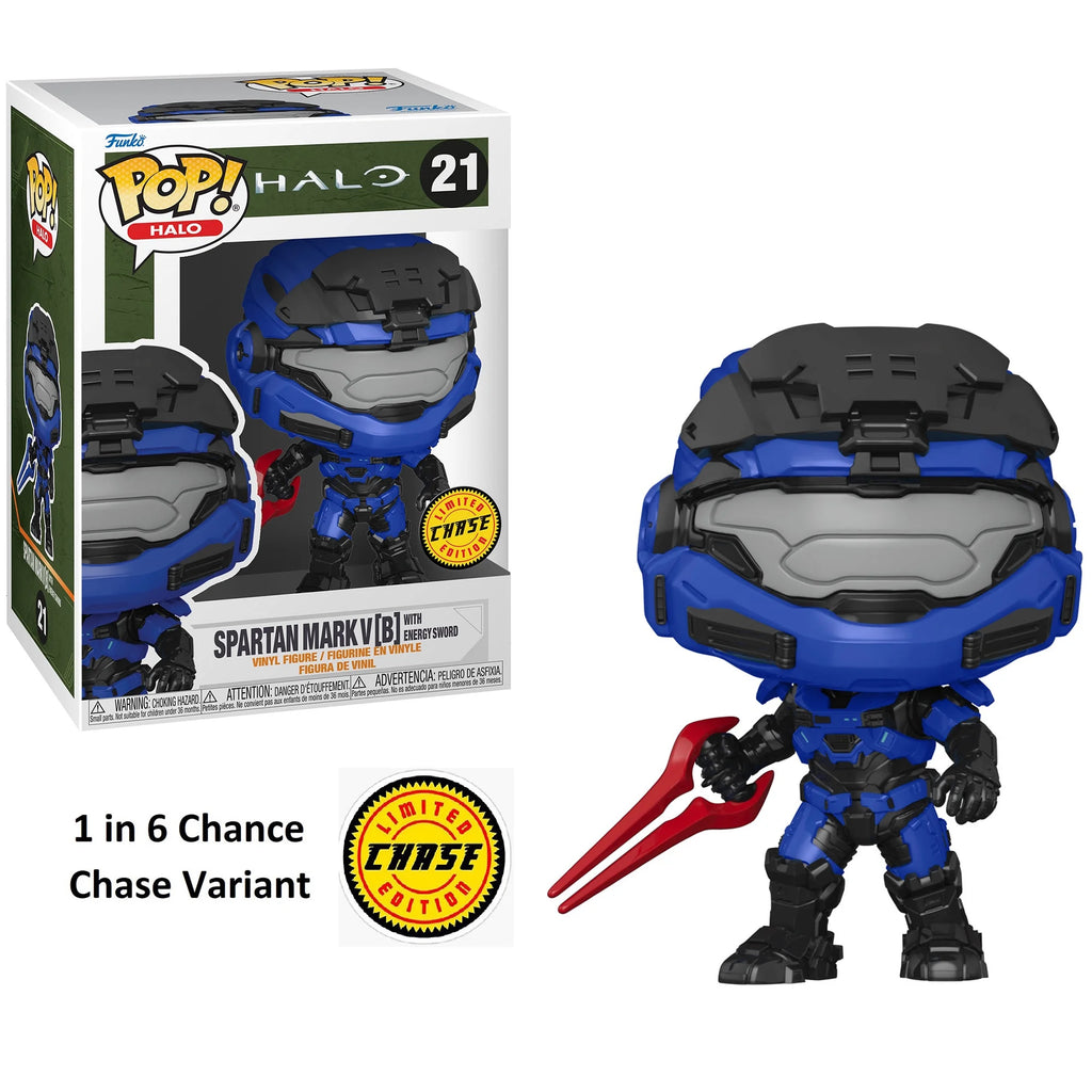 3 Piece Collectors Set: Grunt Conscript, Spartan Mark V, 6" Super Pop! Escharum R831
