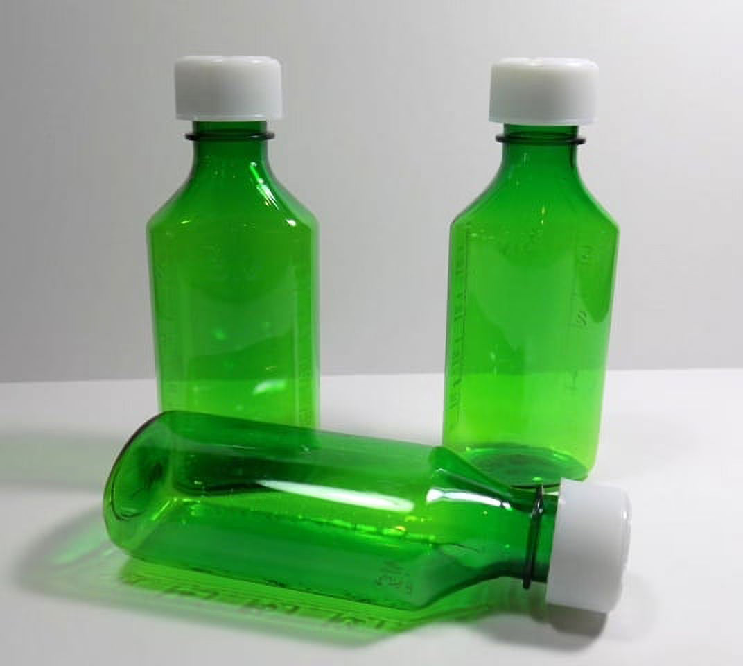 Green Plastic Medicine Bottle 300 Pack A320
