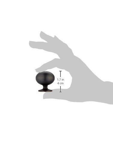 Oil Rubbed Bronze Oval Cabinet Knob I693948