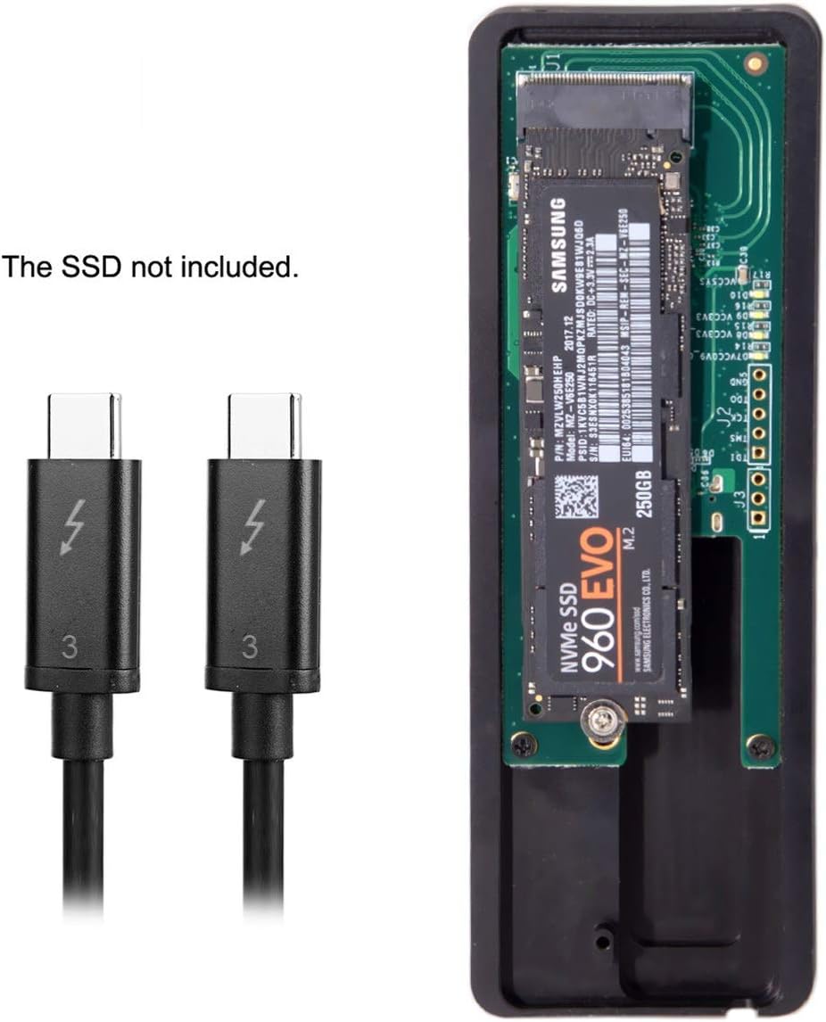 USB4 to PCI Express PCI-E to NGFF M-Key NVME AHCI SSD Convert Case Cartridge L98561