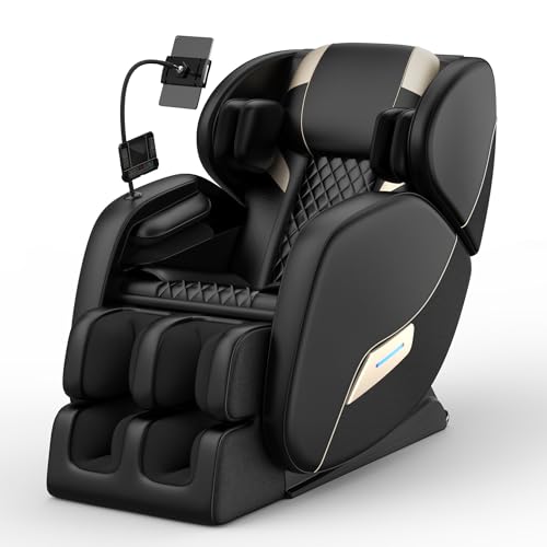 Black Zero Gravity Full Body Massage Chair with Heating C6769