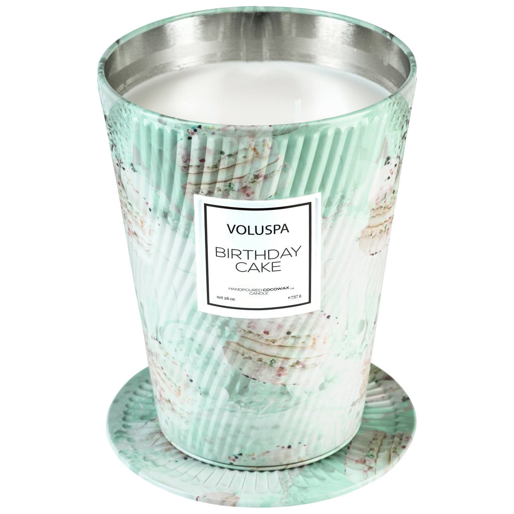 2 Wick Tin Table Candle W363731