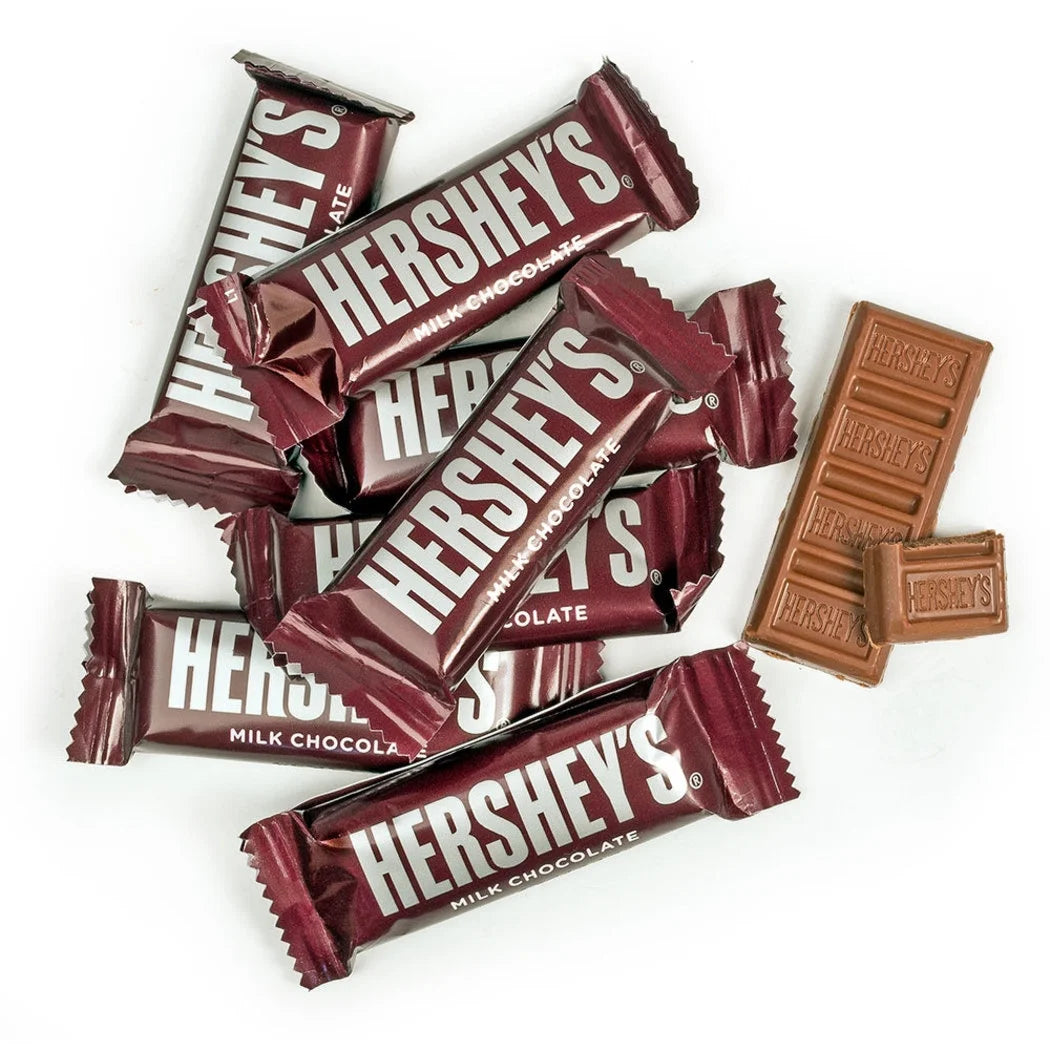 44 Pcs Bulk Candy Snack Size Chocolate Bar 19.8 oz U52443