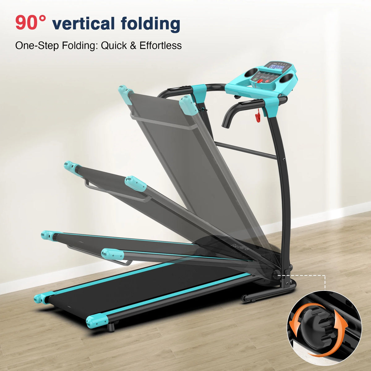 Portable Folding Treadmill Incline Electric Walking Running Machine B3469