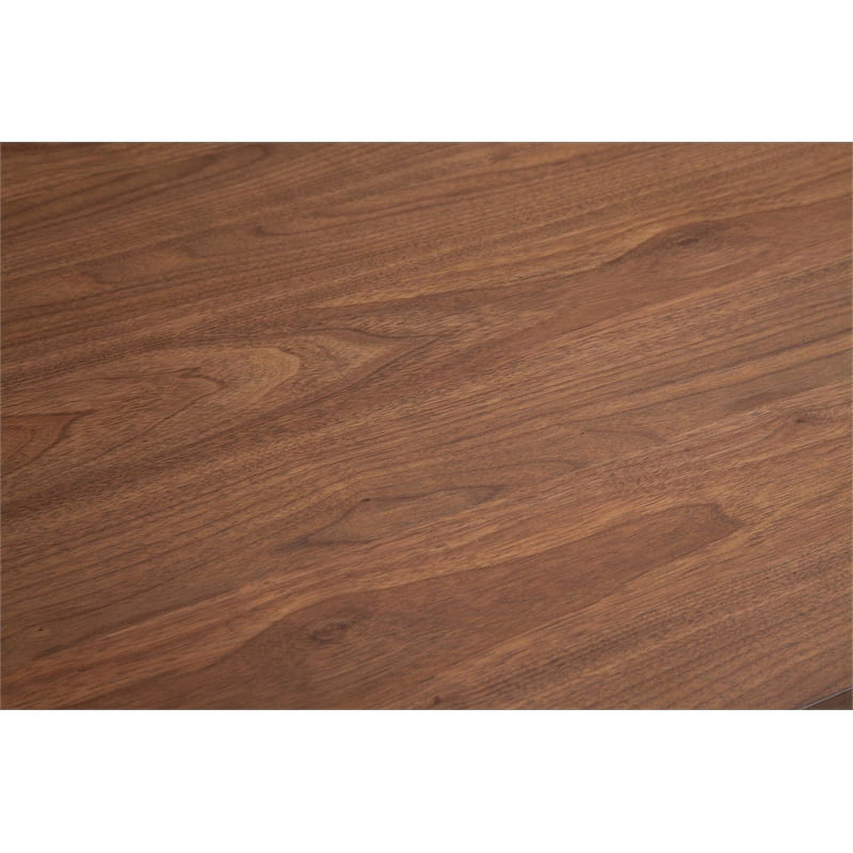 Brown Wood and Metal Desk U855230