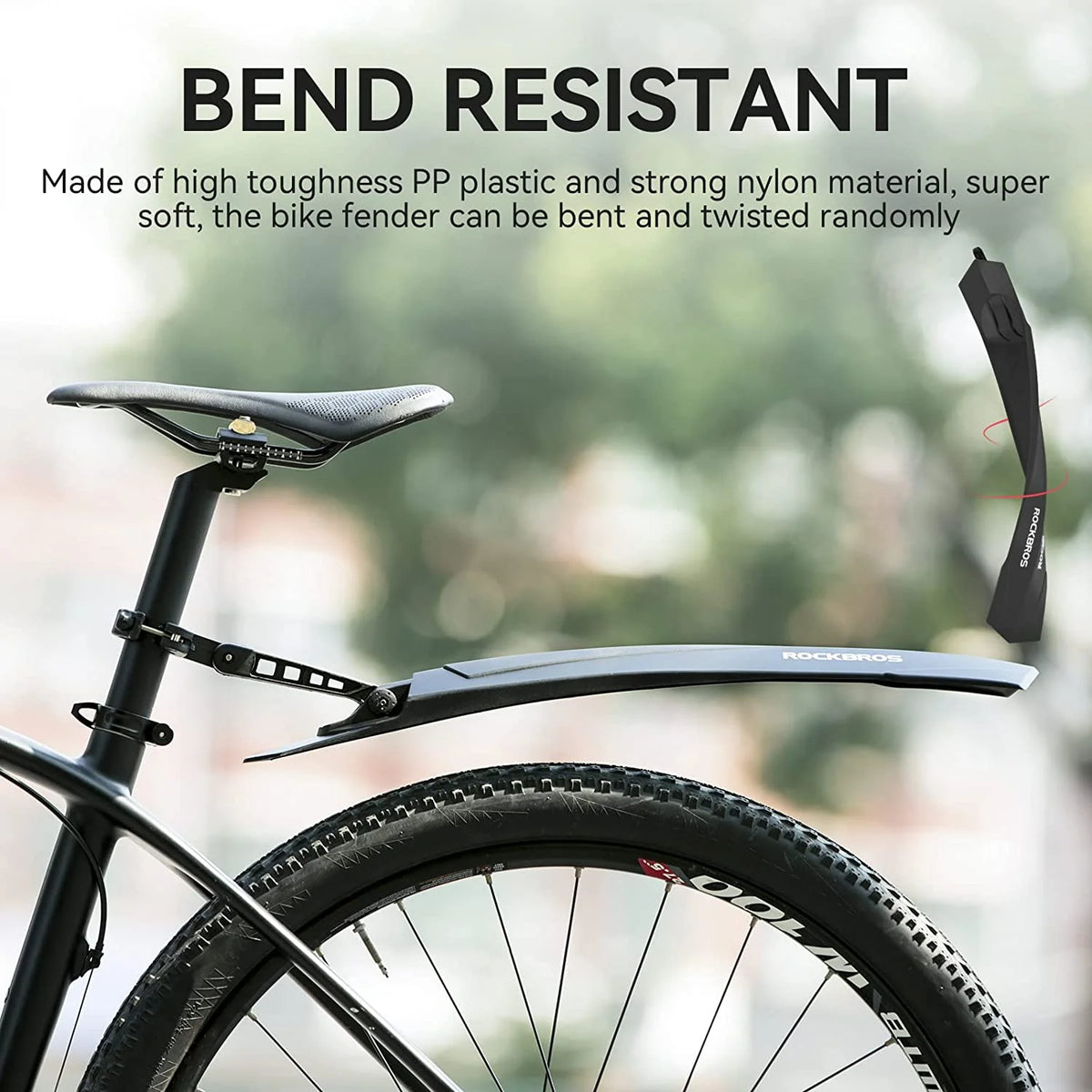 Bike Fender Set Adjustable Front Rear Bicycle Fenders MTB Mud Guards Cycling Splash Guard H219