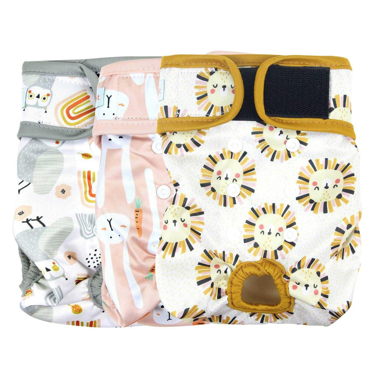 Washable No Leak Reusable Female Dog Diapers A5741