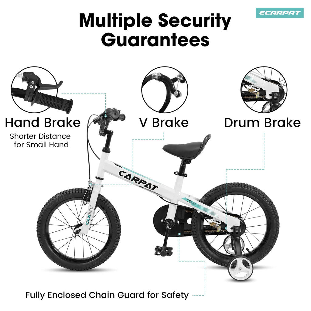 14 16 Inch Toddler Bike with Training Wheels M97553