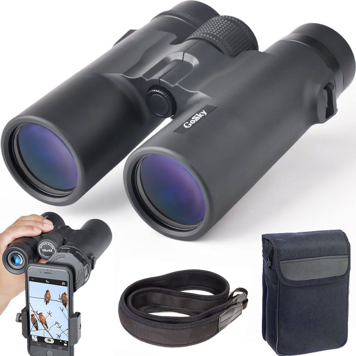 10x42 Compact HD Binoculars N439