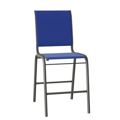 Stacking Patio Dining Side Chair Textured Beachwood Atlantis J479