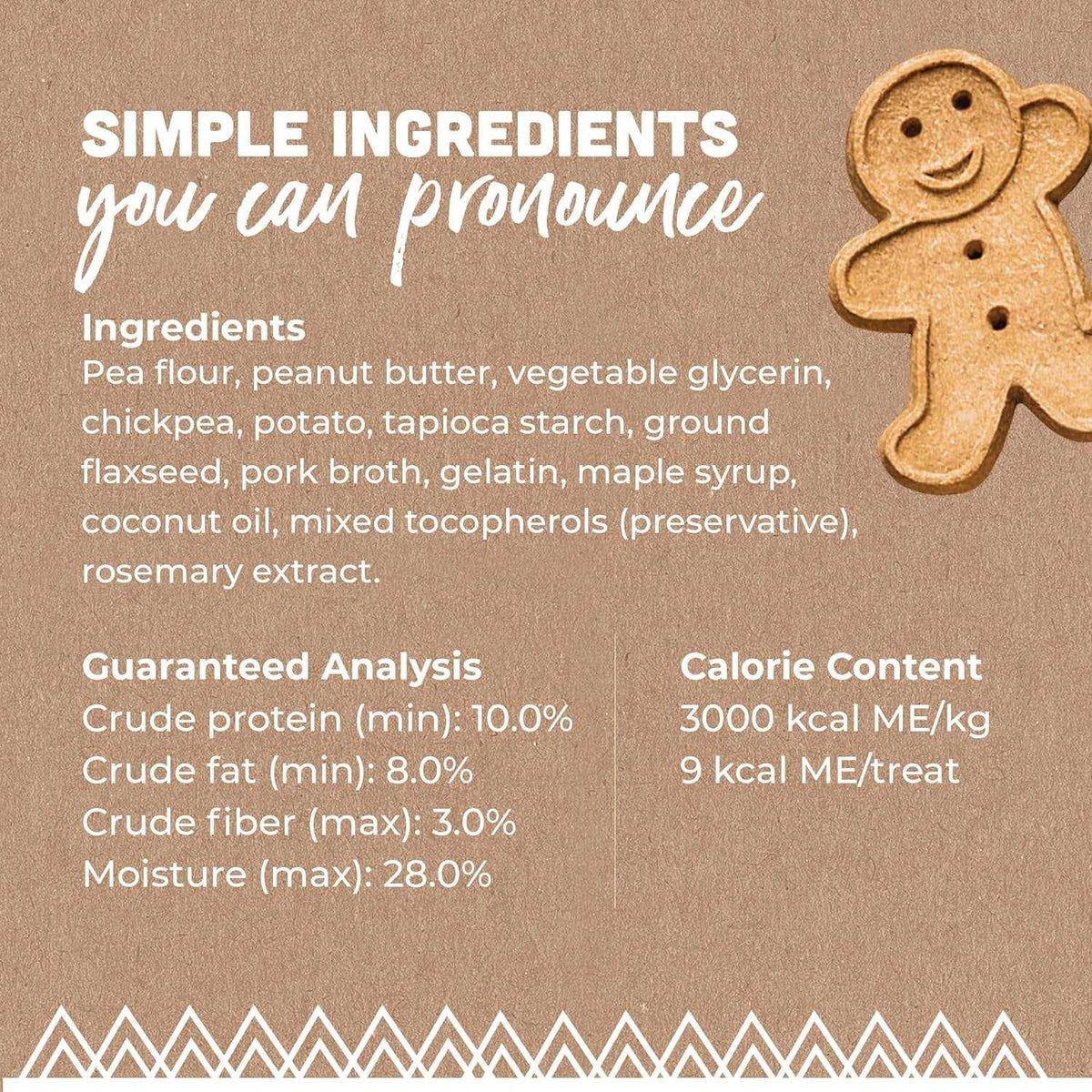 Peanut Butter Soft and Chewy Dog Treats J90711