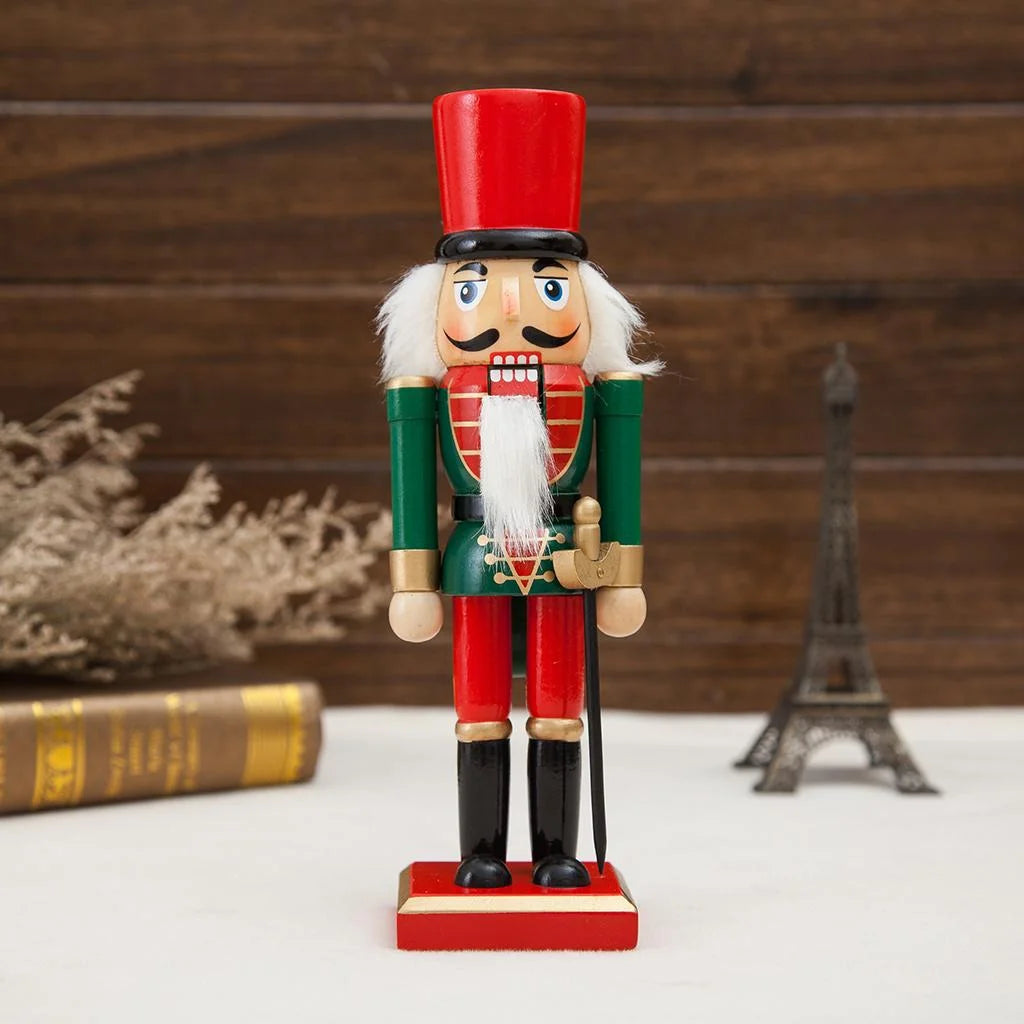 25cm Wooden Nutcracker Christmas Ornaments W86130